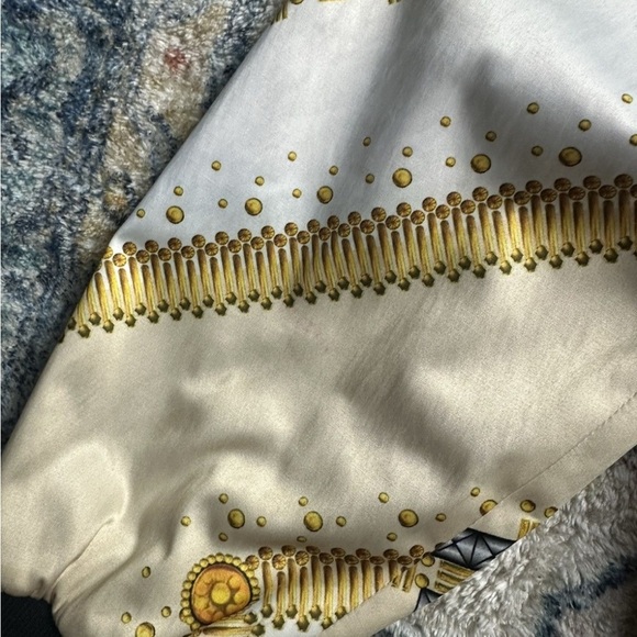 Versace Gold Chains Zip-up Light Jacket Medium - Picture 5 of 8